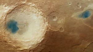 Mars, region Arabia Terra - niestety brak jezior