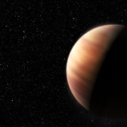 Artystyczna wizja bliźniaka Jowisza orbitującego wokół HIP 11915